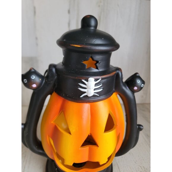 Unique‎ light up pumpkin cat lantern Halloween home decor - Picture 5 of 12